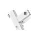 Смеситель для ванны Plamix Kubus-009 EURO SET White (со шлангом, лейкой и кронштейном) (PM0673) Смеситель для ванны Plamix Kubus-009 EURO SET White (со шлангом, лейкой и кронштейном) (PM0673)