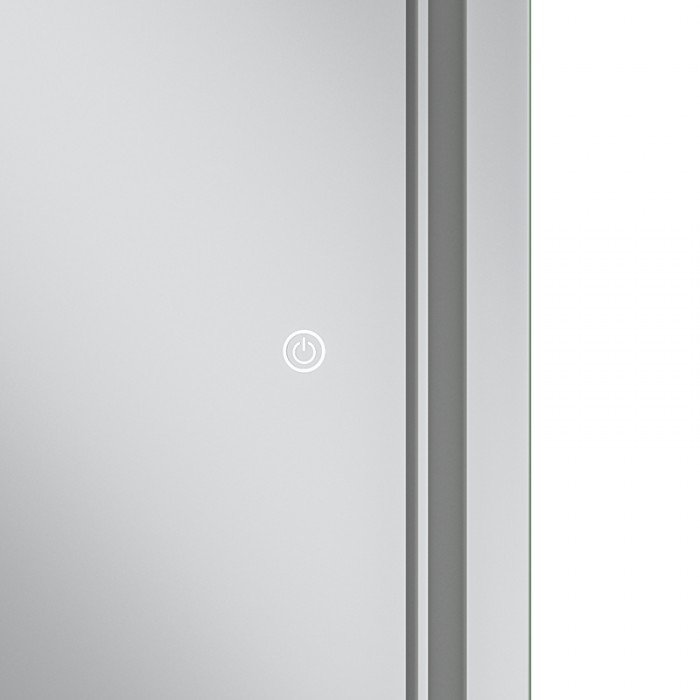 Зеркало Mixxus Premium QUADRO MR20-90x70-Reverse с Led Touch, Anti-fog, димером, регулятором яркост