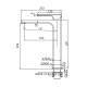 Смеситель для умывальника Koer KB-11009-05 высокий (Цвет черный) (KR3501) Смеситель для умывальника Koer KB-11009-05 высокий (Цвет черный) (KR3501)