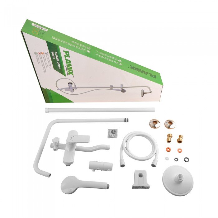 Душова колона зі змішувачем Plamix Lucas-009-J White (PM0712) Душова колона зі змішувачем Plamix Lucas-009-J White (PM0712)