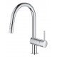 Смеситель для кухни с выдвижным изливом Grohe Minta (32321002)
