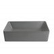 Раковина накладная Mixxus Premium QUADRO-0108 GRAY 550x390x145mm (MP6652) Раковина накладная Mixxus Premium QUADRO-0108 GRAY 550x390x145mm (MP6652)