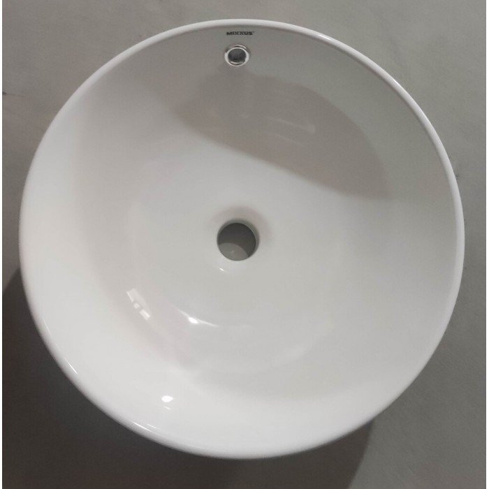 Раковина накладна Mixxus Premium ELLIPSE-0205 430х430х175mm з переливом (MP6530)