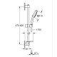 Душовий гарнітур Grohe Tempesta Cube 110, 3 режими (27929003) Душовий гарнітур Grohe Tempesta Cube 110, 3 режими (27929003)