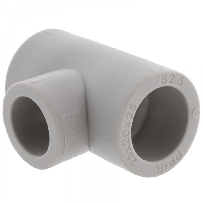 Трійник редукційний 25x20x25 PPR Koer K0041.PRO (KP0050) Трійник редукційний 25x20x25 PPR Koer K0041.PRO (KP0050)