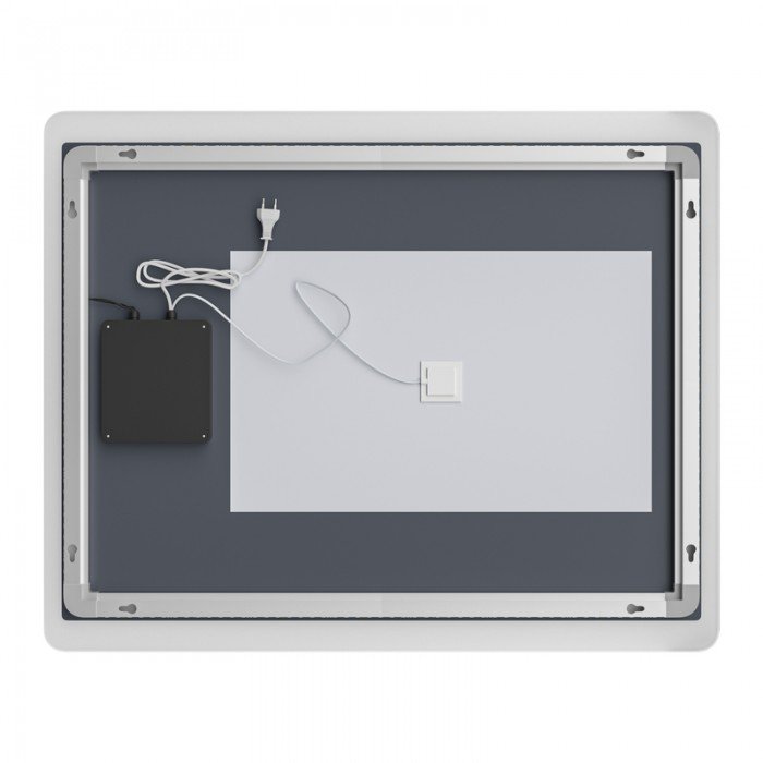 Зеркало Mixxus Premium OLIVARY MR19-100x80-Reverse с Led Touch, Anti-fog, димером (3-6,5kK) (MP6629
