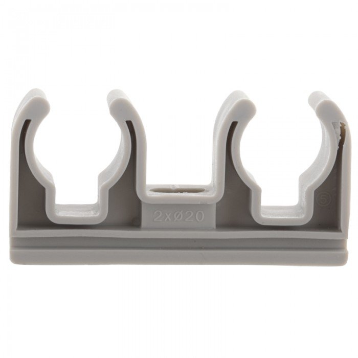 Двойное крепление для PPR трубы 20 Koer K0080.PRO (KP0096) Двойное крепление для PPR трубы 20 Koer K0080.PRO (KP0096)