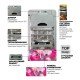 Газовая колонка MIXXUS GWH-0410 BASIC GLASS дымоходная 10 л/мин (панель из стекла с рисунком) (WH0025) 
