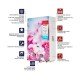 Газовая колонка MIXXUS GWH-0410 BASIC GLASS дымоходная 10 л/мин (панель из стекла с рисунком) (WH0025) 