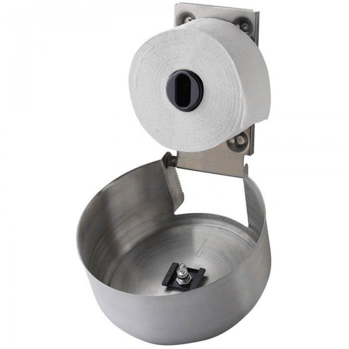 Диспенсер туалетного паперу нержавіюча сталь Rixo Solido P006 (P006)