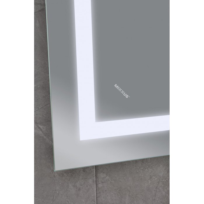 Зеркало Mixxus TALL MR08-80x60-Reverse с Led Touch, Anti-fog, димером, регулятором яркости (MI6659)