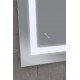 Зеркало Mixxus TALL MR08-80x60-Reverse с Led Touch, Anti-fog, димером, регулятором яркости (MI6659)
