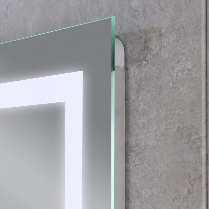 Зеркало Mixxus TALL MR08-80x60-Reverse с Led Touch, Anti-fog, димером, регулятором яркости (MI6659)