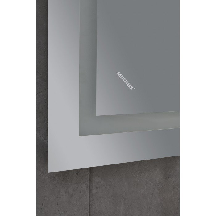 Зеркало Mixxus TALL MR08-80x60-Reverse с Led Touch, Anti-fog, димером, регулятором яркости (MI6659)