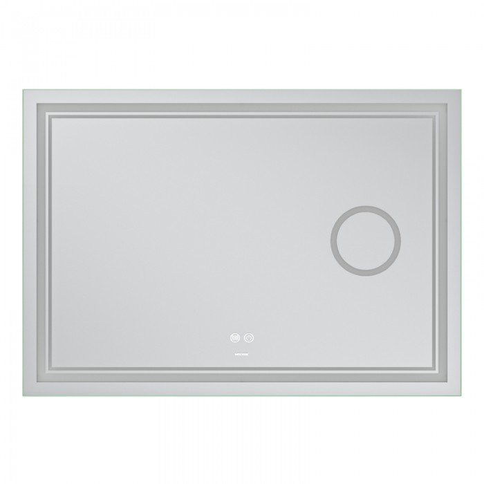Зеркало Mixxus Premium QUADRO MR20-120x80 с Led Touch, Anti-fog, димером, регулятором яркости, линз