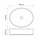 Раковина накладная MIXXUS PREMIUM ELLIPSE-0104 MARBLE 550х415х140mm (MP6554) Раковина накладная MIXXUS PREMIUM ELLIPSE-0104 MARBLE 550х415х140mm (MP6554)