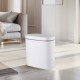 Відро для сміття сенсорне овальне Mixxus Flat-TC0109 White 9 л колір білий (MI7074) Відро для сміття сенсорне овальне Mixxus Flat-TC0109 White 9 л колір білий (MI7074)