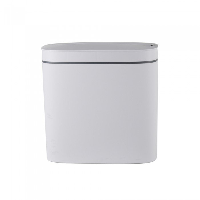 Відро для сміття сенсорне овальне Mixxus Flat-TC0109 White 9 л колір білий (MI7074) Відро для сміття сенсорне овальне Mixxus Flat-TC0109 White 9 л колір білий (MI7074)