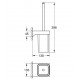 Ершик для унитаза Grohe Selection Cube (40857000) Ершик для унитаза Grohe Selection Cube (40857000)