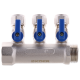 Коллектор с шаровыми кранами и фитингом Koer KR.1126-3 1”x3 ways (KR2839)