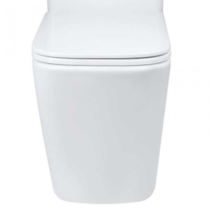 Чаша унітазу-компакту Mixxus Premium Quadro-0401-R Bowl 610х365х825 Rimless без сидіння (MI8339)