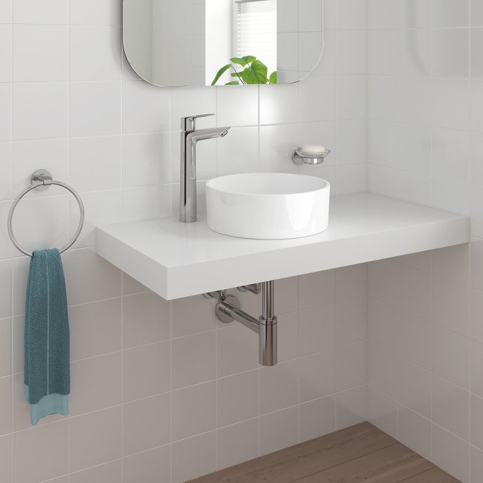 Змішувач на стільницю для раковини XL-розміру Grohe BauLoop New (23764001) Змішувач на стільницю для раковини XL-розміру Grohe BauLoop New (23764001)