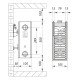 Стальной радиатор 22х300х1500.S Koer (бок. подключение) (RAD078) Стальной радиатор 22х300х1500.S Koer (бок. подключение) (RAD078)