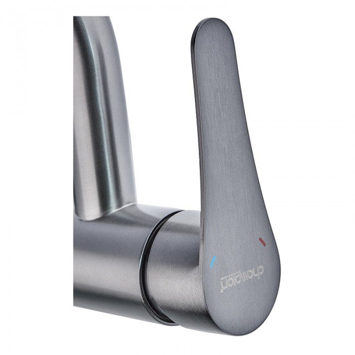 Змішувач для умивальника Champion SAP-001-B Graphite (нерж. сталь) (CH6159) Змішувач для умивальника Champion SAP-001-B Graphite (нерж. сталь) (CH6159)