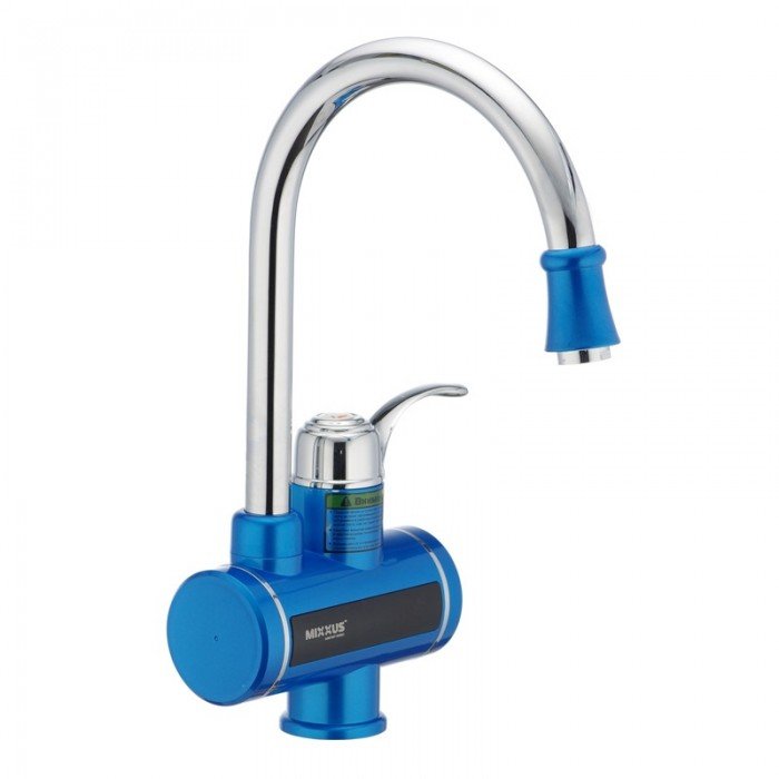 Проточный водонагреватель Mixxus Electra 240-E Blue  (с индик. темп.) (MI2747) Проточный водонагреватель Mixxus Electra 240-E Blue  (с индик. темп.) (MI2747)