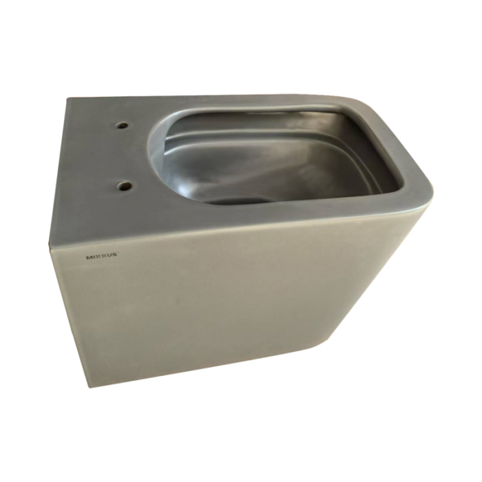 Унітаз підвісний Mixxus Premium QUADRO-0305-R GRAY 510x350x345mm система змиву RIMLESS (MP6656)