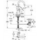 Смеситель для раковины L-размера Grohe BauLoop New (23763001)