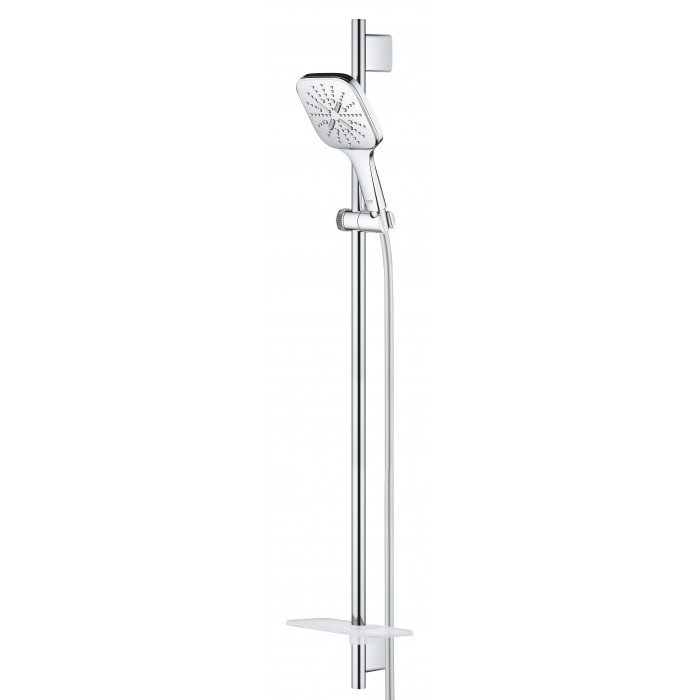 Душовий гарнітур зі штангою, 3 режими струменю Grohe Rainshower SmartActive (26586000) Душовий гарнітур зі штангою, 3 режими струменю Grohe Rainshower SmartActive (26586000)