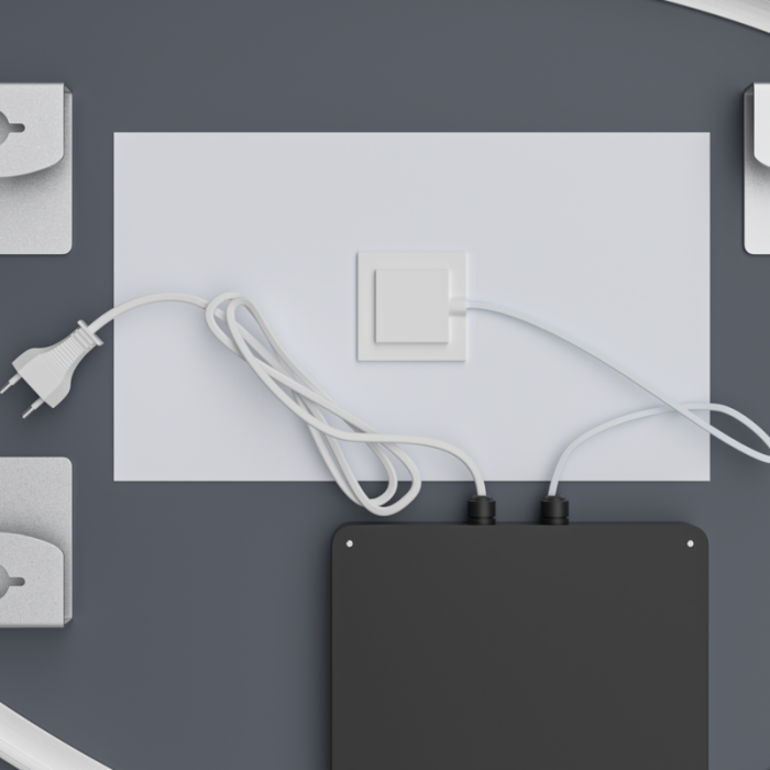 Зеркало Mixxus Premium DIVERSE MA01-90x60-Reverse с Led Touch, Anti-fog, димером (3-6,5kK) (MP6633)