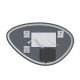 Зеркало Mixxus Premium DIVERSE MA01-90x60-Reverse с Led Touch, Anti-fog, димером (3-6,5kK) (MP6633)