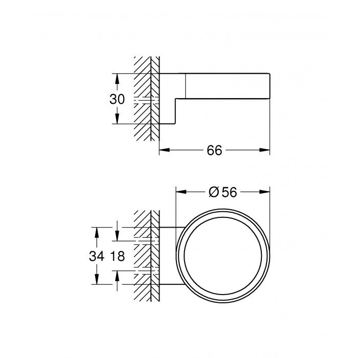 Держатель для аксессуаров Grohe Selection (41027000)