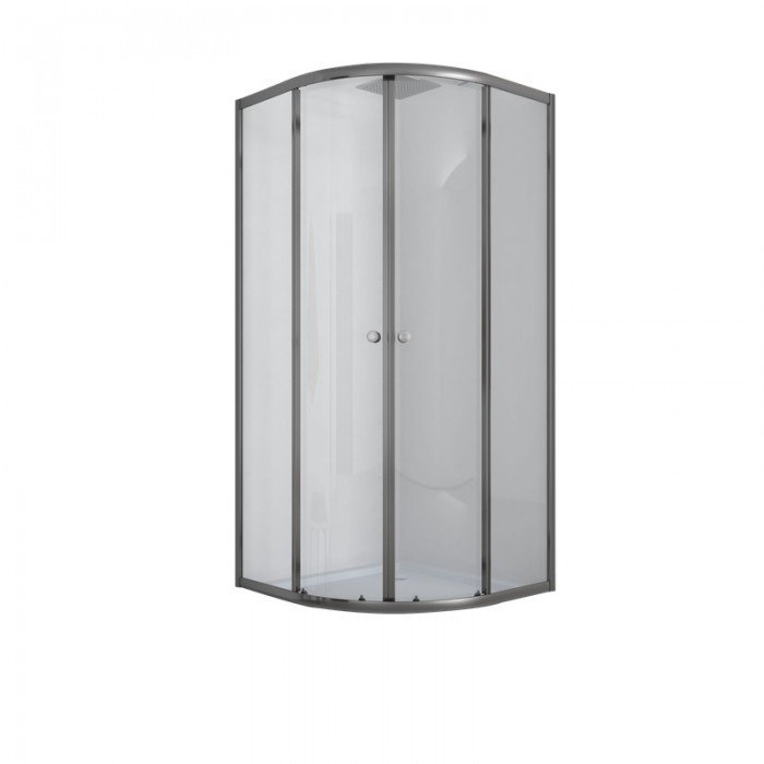 Душевая кабина с низким поддоном Mixxus PLAIN SCT02-90x90x195-TR GRAPHITE прозрачное стекло 4мм (MI Душевая кабина с низким поддоном Mixxus PLAIN SCT02-90x90x195-TR GRAPHITE прозрачное стекло 4мм (MI