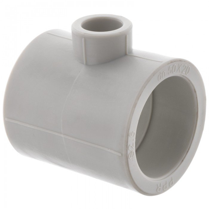 Трійник редукційний 50x20x50 PPR Koer K0047.PRO (KP0056) Трійник редукційний 50x20x50 PPR Koer K0047.PRO (KP0056)