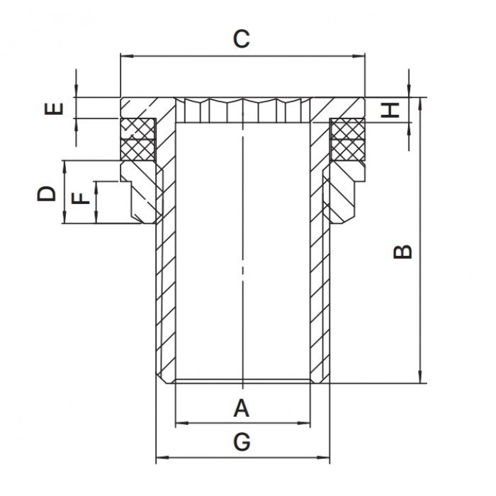 Врізка в бак з контргайкой Europroduct EP.0430 - 1/2" (латунна) (EP6186) Врізка в бак з контргайкой Europroduct EP.0430 - 1/2" (латунна) (EP6186)