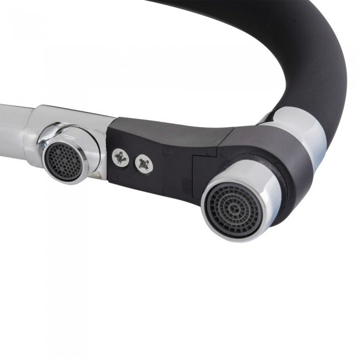 Смеситель для кухни MixxusPremium Gravity 021 REFL.BLACK (MI6977) Смеситель для кухни MixxusPremium Gravity 021 REFL.BLACK (MI6977)