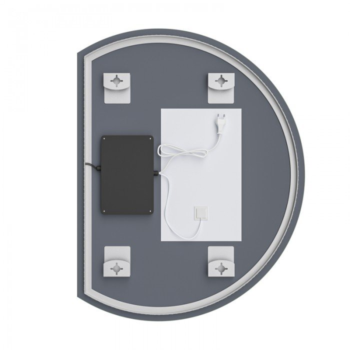 Зеркало Mixxus Premium TOPPER MS01-90x70-Reverse с Led Touch, Anti-fog, димером (3-6,5kK) (MP6632)