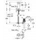 Смеситель для биде Grohe BauClassic (32864000) Смеситель для биде Grohe BauClassic (32864000)