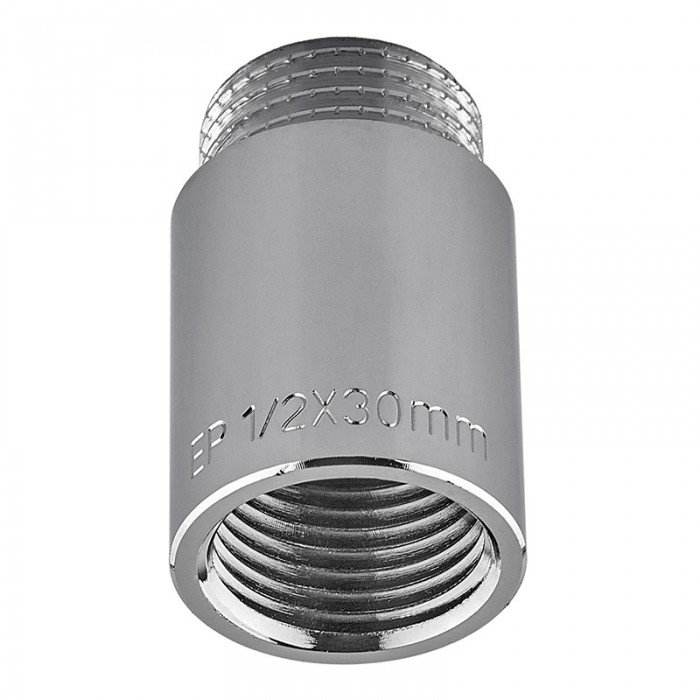 Удлинитель Europroduct EP.E030.Chr - 1/2"MF-30мм хром (EP6125) Удлинитель Europroduct EP.E030.Chr - 1/2"MF-30мм хром (EP6125)