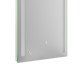 Зеркало Mixxus Premium LINES MR17-100x60-Reverse с Led Touch, Anti-fog, димером, регулятором яркост