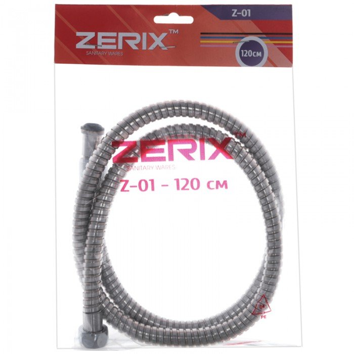 Шланг для гігієн душа Zerix Chr.Z-01 (120 см) (ZX2821) Шланг для гігієн душа Zerix Chr.Z-01 (120 см) (ZX2821)