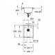 Композитная мойка для кухни Grohe K700 (31650AP0)