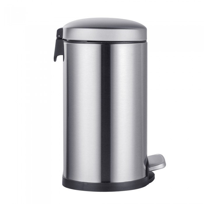 Відро для сміття з плавним закриттям овальне Mixxus Premium Topper-TC0205 SS Color 5л колір нержавійка Відро для сміття з плавним закриттям овальне Mixxus Premium Topper-TC0205 SS Color 5л колір нержавійка
