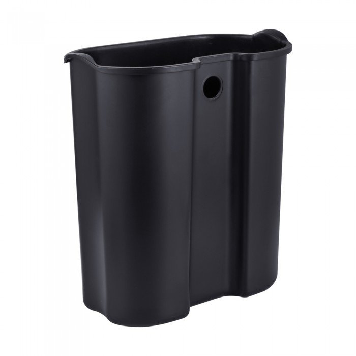 Відро для сміття з плавним закриттям овальне Mixxus Premium Topper-TC0205 SS Color 5л колір нержавійка Відро для сміття з плавним закриттям овальне Mixxus Premium Topper-TC0205 SS Color 5л колір нержавійка