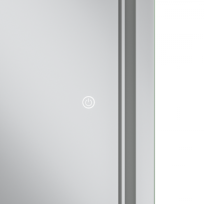Зеркало Mixxus Premium QUADRO MR20-80x60-Reverse с Led Touch, Anti-fog, димером, регулятором яркост