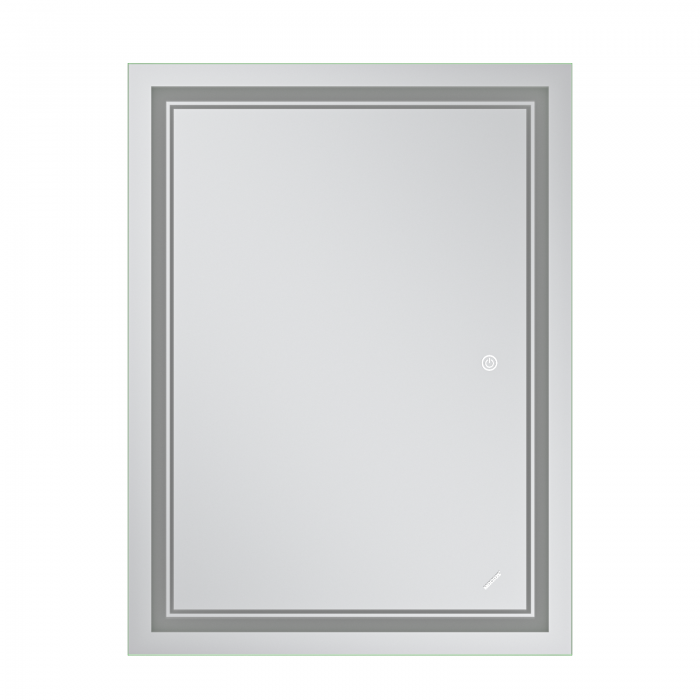 Зеркало Mixxus Premium QUADRO MR20-80x60-Reverse с Led Touch, Anti-fog, димером, регулятором яркост
