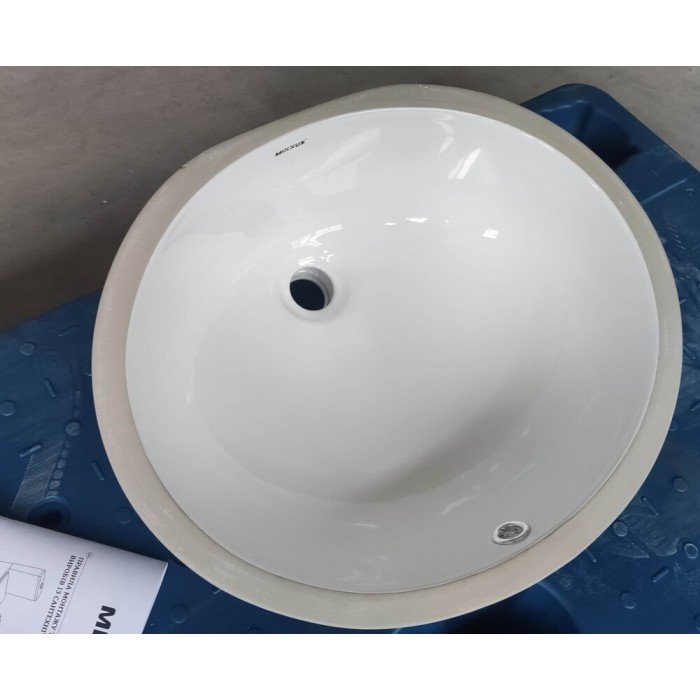Раковина врезная под столешницу MIXXUS PREMIUM TOPPER-1701 495х405х205mm с переливом (MP6568) Раковина врезная под столешницу MIXXUS PREMIUM TOPPER-1701 495х405х205mm с переливом (MP6568)